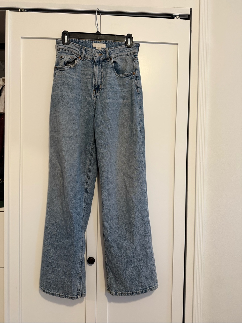H&M Wide Straight Leg Jeans